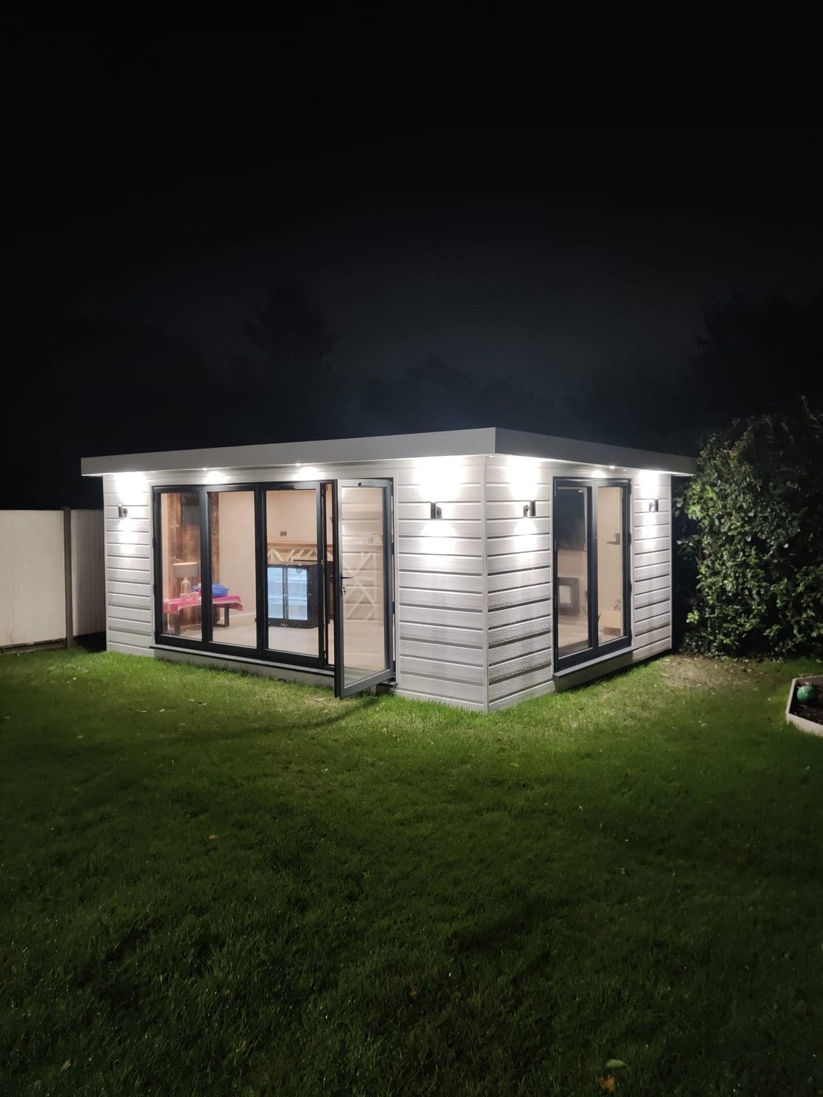 Outdoor living garden building project on the South Coast