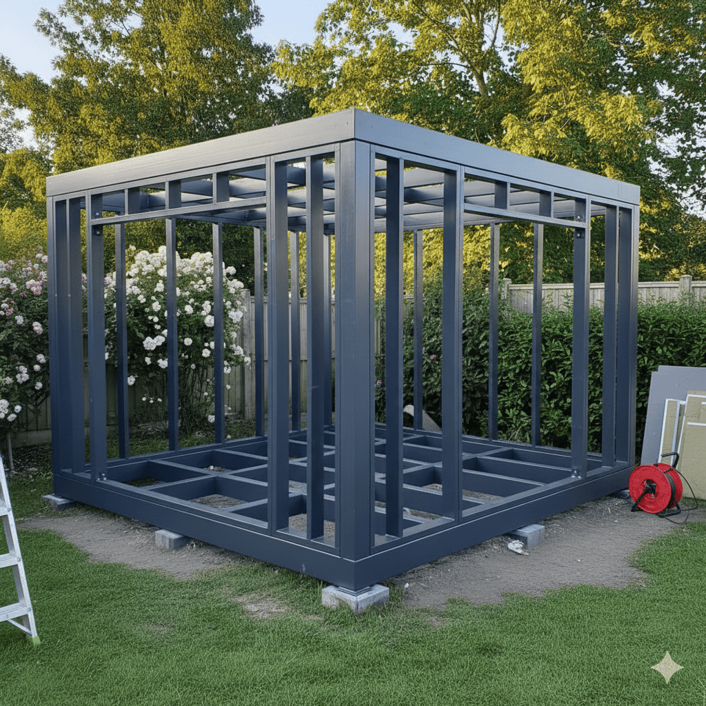 Bespoke Garden Rooms Steel Frame